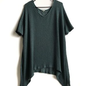 Urban Outfitters Ecote Green Knit Oversized Top